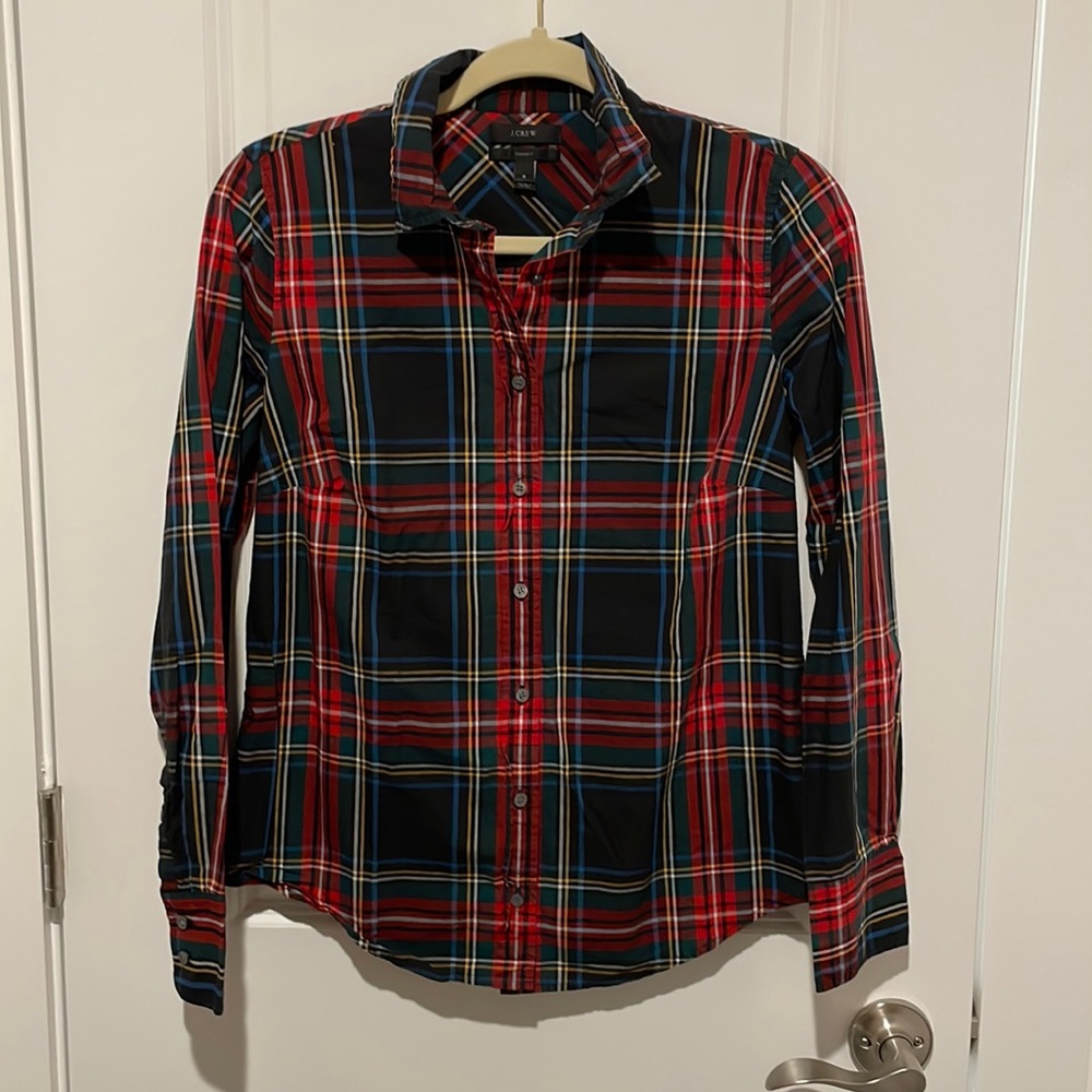 J Crew Perfect fit button down shirt